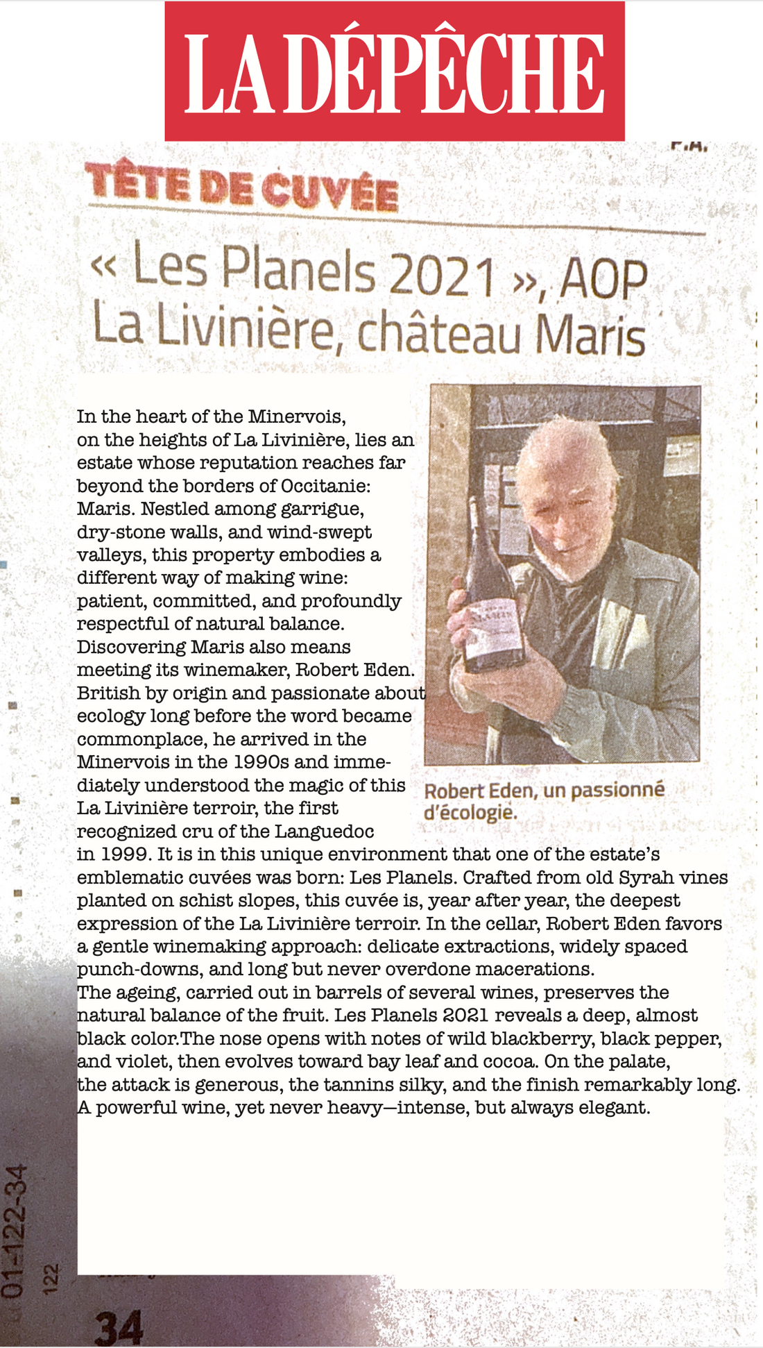 Tête de Cuvée La Dépêche